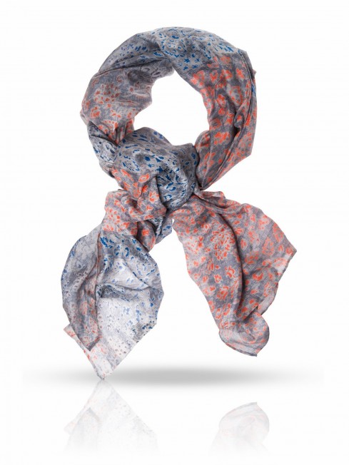 Палантин Женский SN-SAREE/ORANGE.BLUE